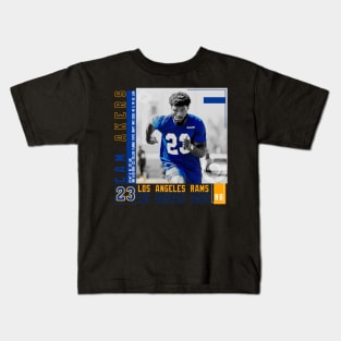 Cam Akers Paper Poster Kids T-Shirt